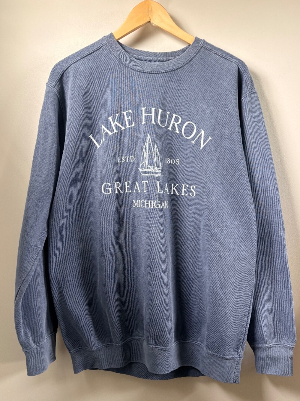 Great Lakes Lake Huron Michigan Sweatshirt